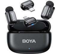 Boya Mini 2 (2 TX + 1 RX USB-C + 1 RX Lightning) negro