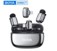 Micrófono Boya MINI 2-01 Inalámbrico USB-C omnidireccional con IA y doble receptor