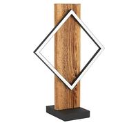 Boyal Lámpara de sobremesa LED (14 W, L x An x Al: 30 x 15 x 42,5 cm, Marrón, Blanco cálido)