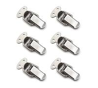 BOYALE 6pcs Toggle Latches Spring Loaded Clamp Clip Case Box Latch Catch Toggle Tension Lock Lever Clasp Closures Crate Lock Snap Lock