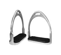 BOYANDM 1 par de estribos antideslizantes para montar a caballo para amantes entusiastas con almohadillas de goma de aluminio antioxidante