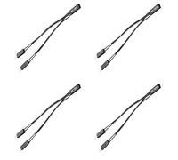 BOYANDM Cable Divisor Macho Doble De 2 Pines Alimentación De La Placa Base Reinicializar Cambiar Enlace Cable De Bronce De Conductividad Cable De Alimentación De La Placa Base del Edificio