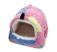 BOYANDM Cómoda hamaca para hámster pequeña jaula para mascotas, suave y cálida, para colgar en la casa, cama oscilante para chinchilla, camas de animales pequeños y escondites