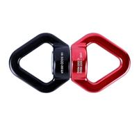 BOYANDM Conectores giratorios de cuerda de 360 grados para hamaca, escalada en roca, cuerda giratoria de aleación de aluminio de 30 KN