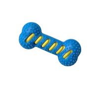 BOYANDM Juguete chirriante de doble capa para perros, hueso masticable para fácil limpieza y fabricación de materiales no tóxicos, resistente a masticar chirriante