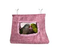 BOYANDM Tienda de campaña portátil para loros diseñada para aliviar el calor y relajarse en jaulas, veranos, nido de pájaros, tela permanente