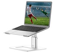 BoYata Soporte para portátil ventilado de Altura Ajustable, Soporte para portátil Compatible con MacBook Pro/Air de 10-17 '', HP, DELL, Lenovo, Samsung, Acer, Huawei MateBook