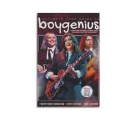 Boygenius - Portada de álbum con impresión firmada limitada, portada de álbum de música, pop hip hop, rap, cantante, estrella, póster de música, lienzo estético, arte de pared para niñas y niños