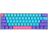 BOYI Teclado mecánico 60% con cable, mini interruptor RGB Cherry MX Teclas PBT Teclado programable NKRO tipo C para juegos y trabajo (color Joker, interruptor Cherry MX Brown)