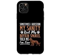 Boykin Spaniel Amante Dueño del Perro Soy Fine Boykin Spaniel Carcasa para iPhone 11 Pro Max