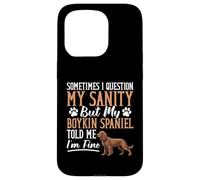 Boykin Spaniel Amante Dueño del Perro Soy Fine Boykin Spaniel Carcasa para iPhone 15 Pro