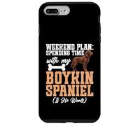 Boykin Spaniel Amante Perro Entusiasta Fin de semana Boykin Spaniel Carcasa para iPhone 7 Plus/8 Plus
