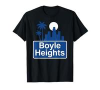 Boyle Heights East LA, terraza de la ciudad de Los Ángeles, retro, vintage Camiseta