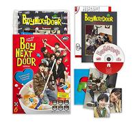 BOYNEXTDOOR - 1ST SINGLE ALBUM [WHO!] (CRUNCH Ver.) Out Box + Photo Book + CD-R + Photocard + Postcard + Sitcker Book + Folded Poster + 3 Extra Photocards