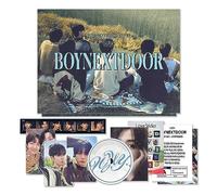BOYNEXTDOOR - BOYNEXTDOOR - 1st Mini Album [WHY..] (MOODY Ver.) Out Box + Photo Book + Post Card + CD-R + Folded Poster + Photocard + Unit Phtocard + Film Photo + Letter Sticker + 3 Extra Photocards