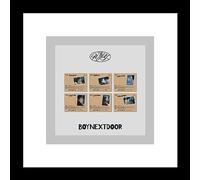 BOYNEXTDOOR POR QUÉ.. 1er EP Álbum CD+Cartel plegable en el paquete+Foto+Postal+Tarjeta fotográfic Adhesivo+Seguimiento sellado BND (SET DE CARTAS(SUNGHO+RIWOO+JAEHYUN+TAESAN+LEEHAN+WOONHAK))