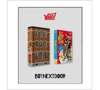 BOYNEXTDOOR WHO! 1er álbum individual CD+póster en paquete+fotolibro+tarjeta fotográfic postal+seguimiento sellado (SET(WHO+Crunch))