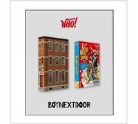 BOYNEXTDOOR WHO! 1er álbum individual CD+póster en paquete+fotolibro+tarjeta fotográfic postal+seguimiento sellado (versión OMS)