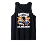 Boys Best Friends Goles - equipo de fútbol Camiseta sin Mangas