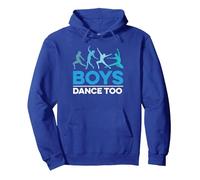Boys Dance Too Coreógrafo Sudadera con Capucha, Unisex para Adultos, Azul Real, XXL