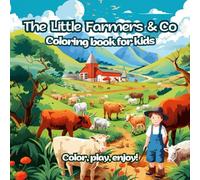 Boys’ Farm Life Adventure Coloring Book - 50 Creative & Relaxing Illustrations of Farm Life and Countryside Scenes - Perfect for Stress Relief & Relaxation