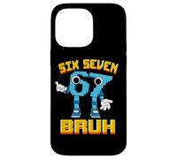 Boys Girls Kids Italian Brainrot Meme 67 Six Seven Bruh Carcasa para iPhone 14 Pro MAX