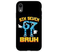 Boys Girls Kids Italian Brainrot Meme 67 Six Seven Bruh Carcasa para iPhone XR