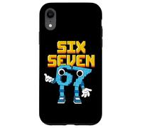Boys Girls Kids Italian Brainrot Meme 67 Six Seven Carcasa para iPhone XR
