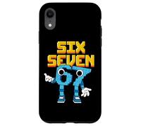Boys Girls Kids Italian Brainrot Meme 67 Six Seven Carcasa para iPhone XR
