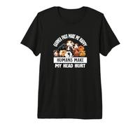 Boys Girls Womens Funny Lover Guinea Pigs Make Me Happy Camiseta Premium