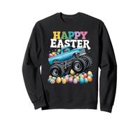 Boys Happy Easter Monster Truck Easter Eggs Toddler Gifts Sudadera