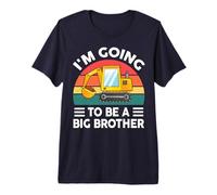 Boys I'm Going to Be A Big Brother Anuncio 2024 Niño pequeño Camiseta Premium