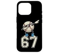 Boys Kids 67 Six Seven Sunglasses Dabbing Baseball Lover Carcasa para iPhone 16 Pro