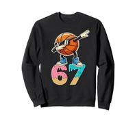 Boys Kids 67 Six Seven Sunglasses Dabbing Basketball Lover Sudadera