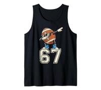 Boys Kids 67 Six Seven Sunglasses Dabbing Football Lover Camiseta sin Mangas