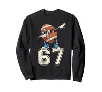 Boys Kids 67 Six Seven Sunglasses Dabbing Football Lover Sudadera