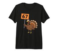 Boys Kids 67 Thanksgiving Funny Turkey Happy Thanksgiving Camiseta Premium