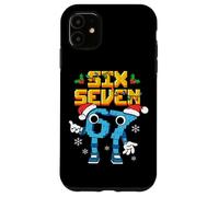 Boys Kids 67 Xmas Six Seven Meme Christmas Pajama Shirt Carcasa para iPhone 11