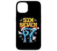 Boys Kids 67 Xmas Six Seven Meme Christmas Pajama Shirt Carcasa para iPhone 13