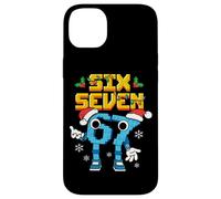 Boys Kids 67 Xmas Six Seven Meme Christmas Pajama Shirt Carcasa para iPhone 14 Plus