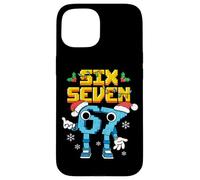 Boys Kids 67 Xmas Six Seven Meme Christmas Pajama Shirt Carcasa para iPhone 15