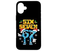 Boys Kids 67 Xmas Six Seven Meme Christmas Pajama Shirt Carcasa para iPhone 16 Plus