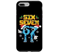 Boys Kids 67 Xmas Six Seven Meme Christmas Pajama Shirt Carcasa para iPhone 7 Plus/8 Plus