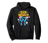 Boys Kids 67 Xmas Six Seven Meme Christmas Pajama Shirt Sudadera con Capucha