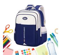 Boys School Backpack - Waterproof Large Capacity Adjustable Schoolbag