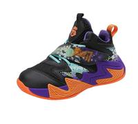 Boys Shoes Kids Running Lightweight Breathable Sport Sneakers(Toddle & Little Kid & Big Kids) Calcetines 1 año (Black, 35.5 Big Kids)