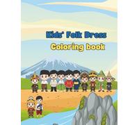 Boys Traditional Dress coloring book For kids