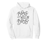 Boys Will Be Boys Cita Eslogan de Frase gráfica Sudadera con Capucha