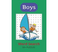 Boys Word Search Puzzle Book: Word Searches with Easy to Read Print about Boys, Sports, Adventure | 6x9 inches, 110 pages | 50+ Puzzles ... Gift for Vacations, Holidays and Free Times