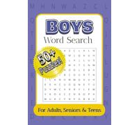 Boys Word Search Puzzle Book: Word Searches with Easy-to-Read Print About Sports, Games, Adventure and More | 6 x 9 Inches | 110 Pages | 50+ Puzzles... Gift for Vacations, Holidays and Any Time!